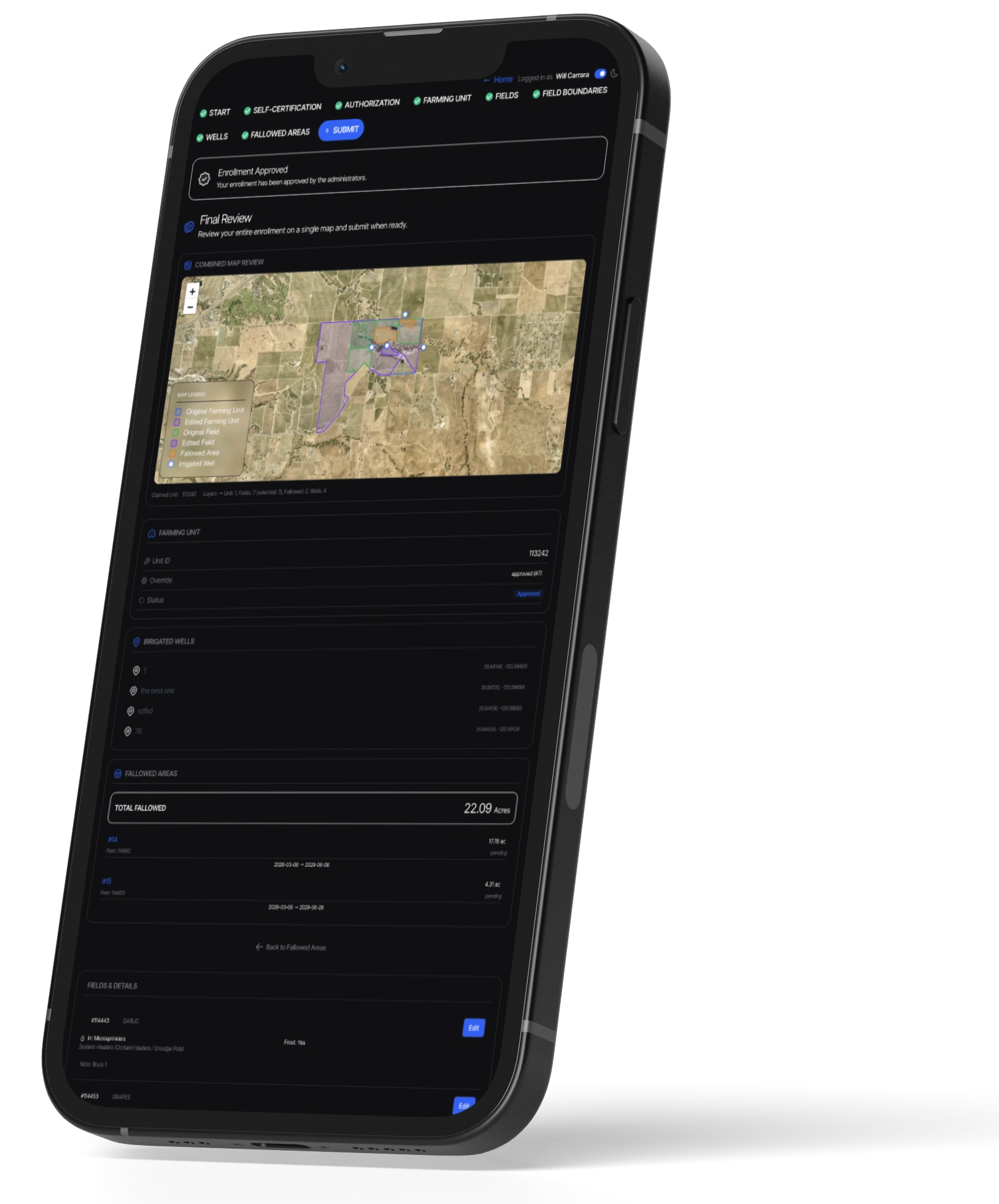 Mobile GIS Interface